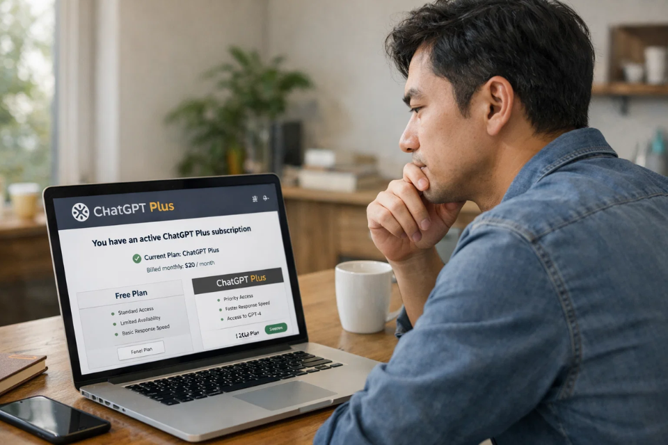 Cách hủy ChatGPT Plus 1