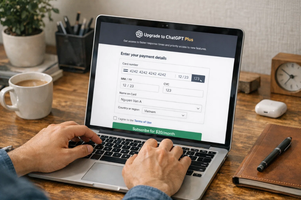 Cách nâng cấp ChatGPT Plus 1