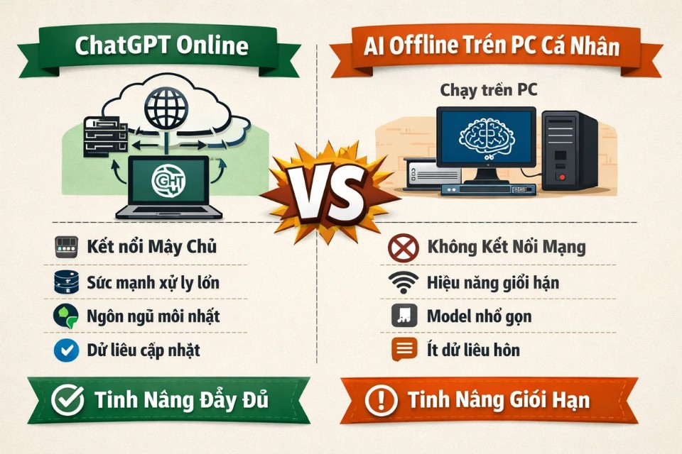 ChatGPT có thể dùng offline không? 2