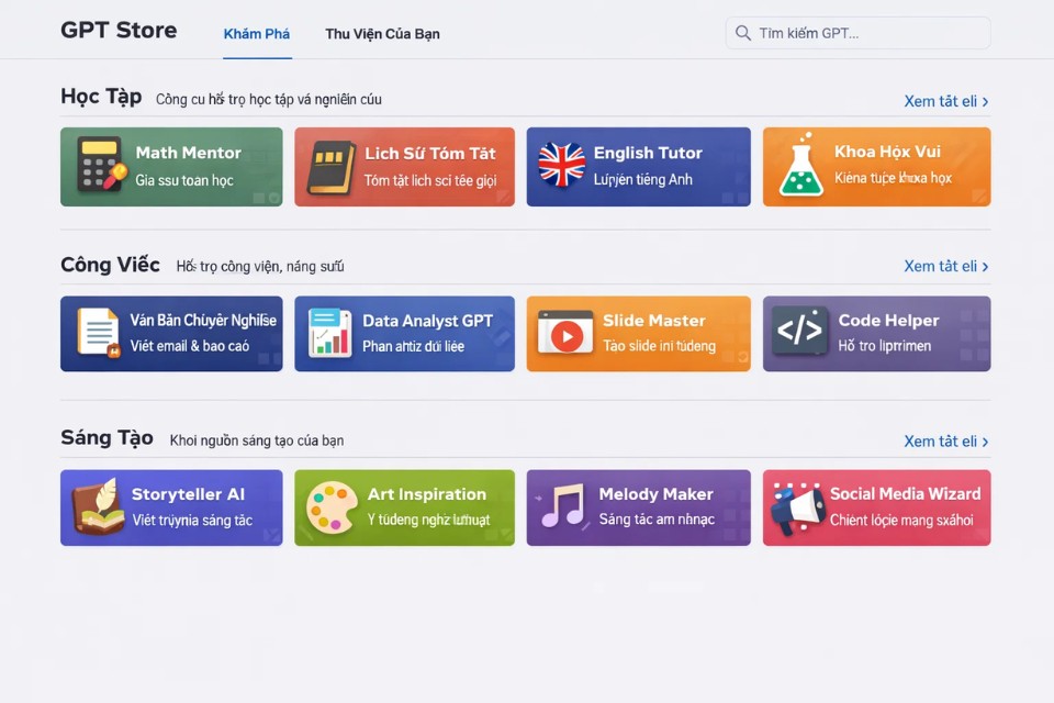 GPT Store là gì? 3 GPT Store là gì? 3