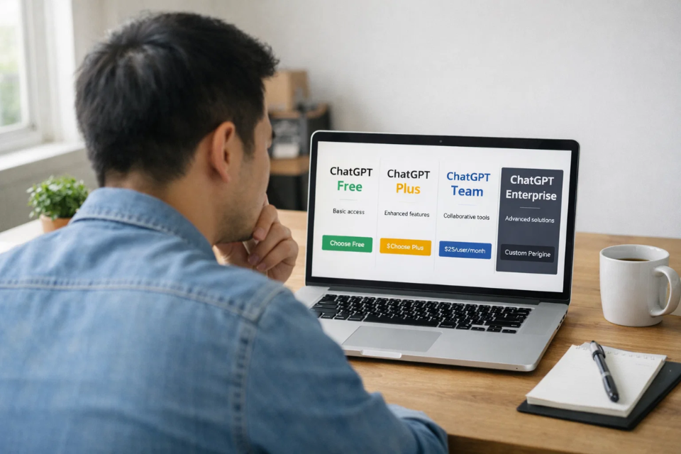 Nên dùng gói ChatGPT nào? 1