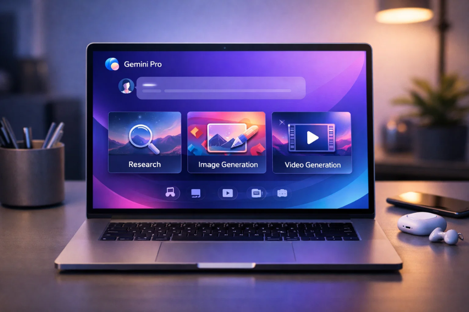 Tài khoản Gemini Pro Google AI Pro Mạnh Mẽ, Giá Tiết Kiệm 1