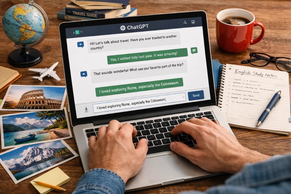 ChatGPT Luyện Speaking