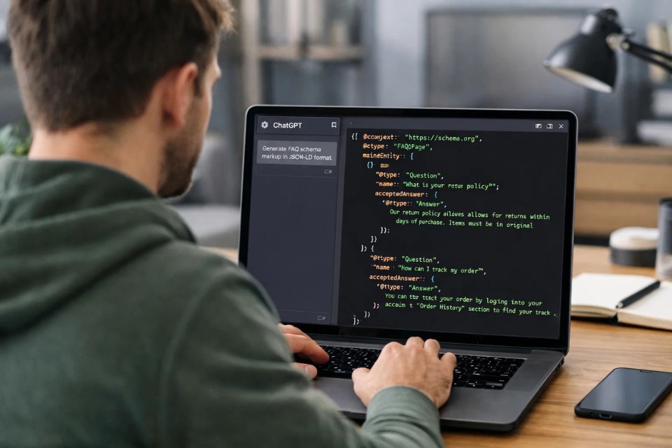 ChatGPT Tạo Schema FAQ/HowTo 1 ChatGPT Tạo Schema FAQ/HowTo 1