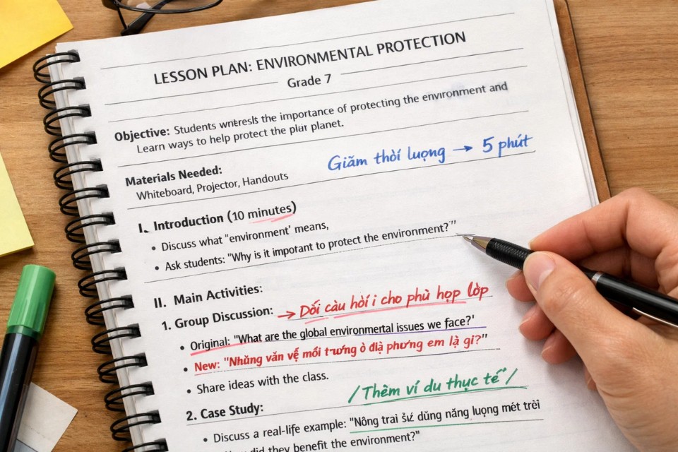 ChatGPT cho giáo viên soạn giáo án