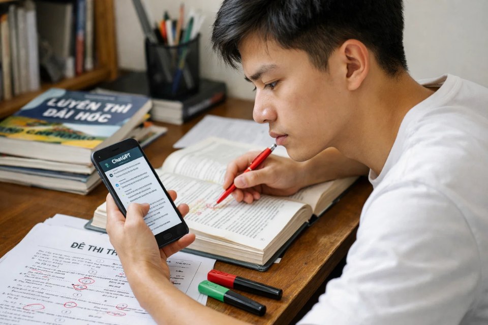 ChatGPT ôn thi đại học