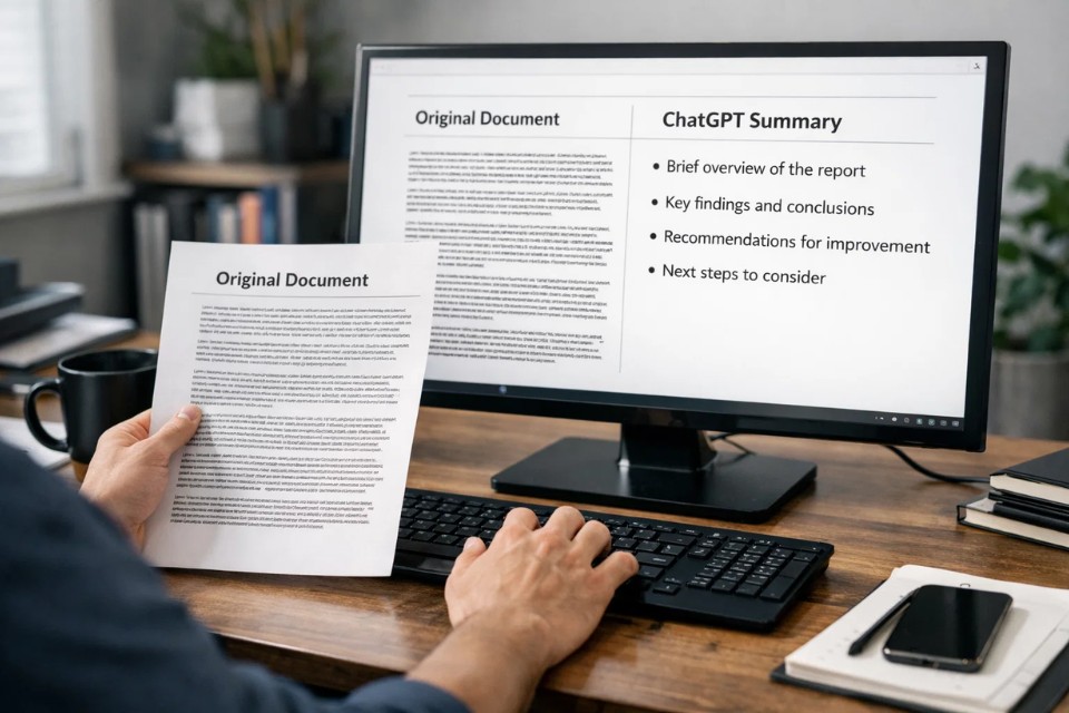 ChatGPT tóm tắt tài liệu