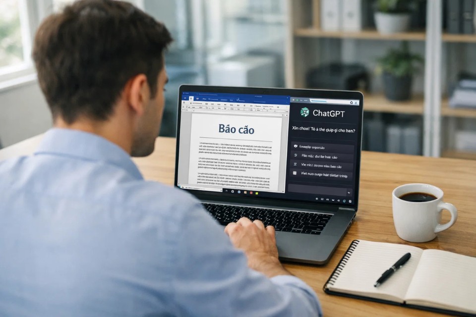 ChatGPT viết báo cáo 3