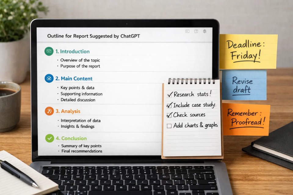 ChatGPT viết báo cáo