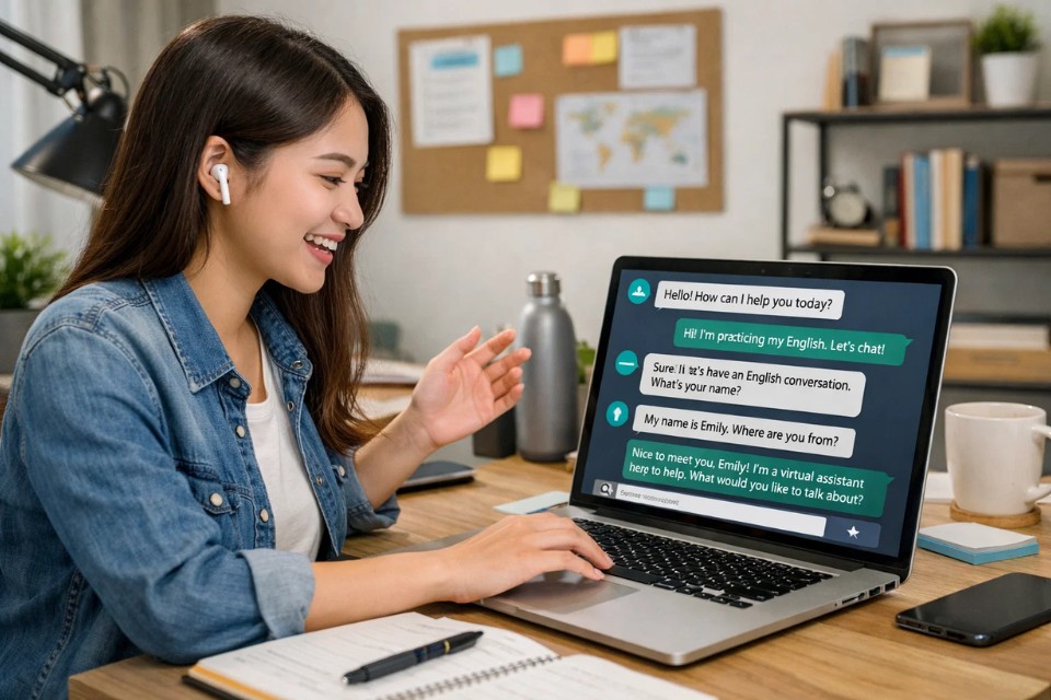 Học Tiếng Anh Với ChatGPT 3