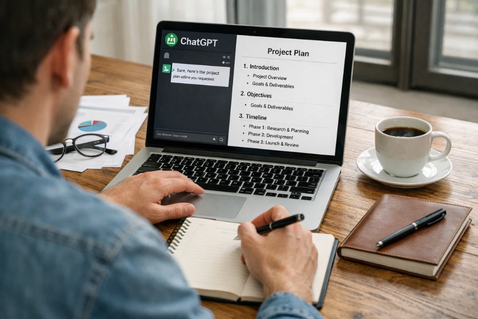 ChatGPT viết kế hoạch dự án 2