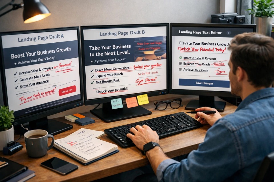 ChatGPT viết landing page 3