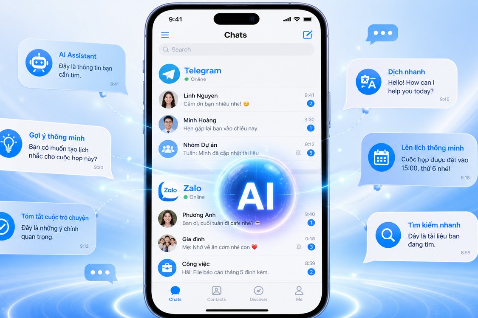 ChatGPT làm bot Telegram/Zalo